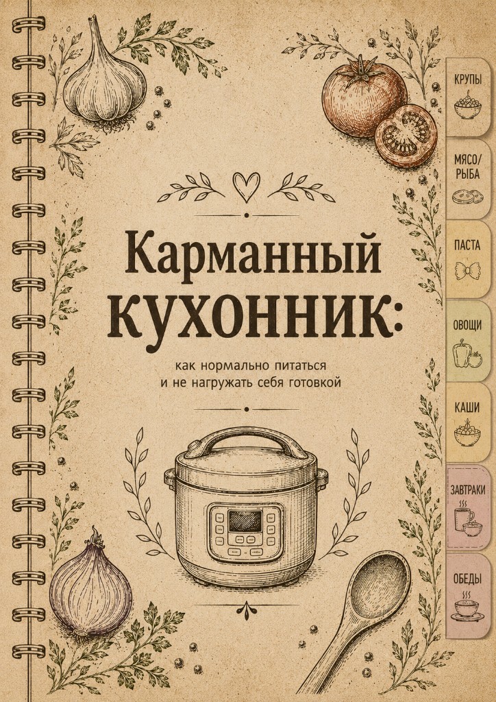 Обложка «Карманный кухонник»